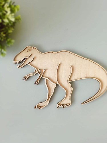 dinozaur T-Rex drewniana wysypywanka sensoryczna mała sklejka.jpg