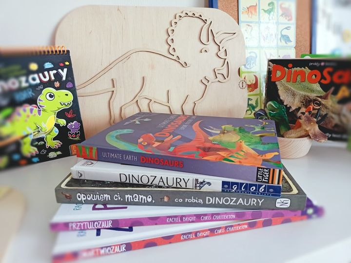 Książki o dinozaurach dla dzieci