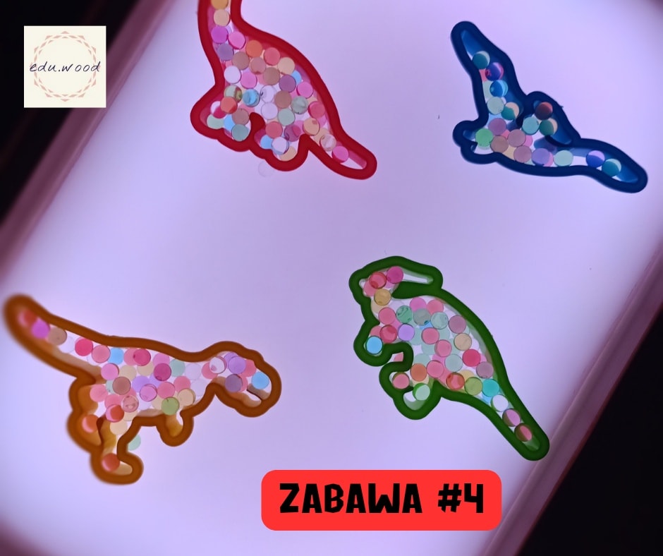 Zabawy z dinozaurami dla dzieci