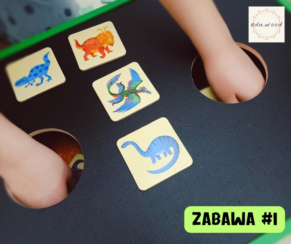 Zabawy z dinozaurami dla dzieci