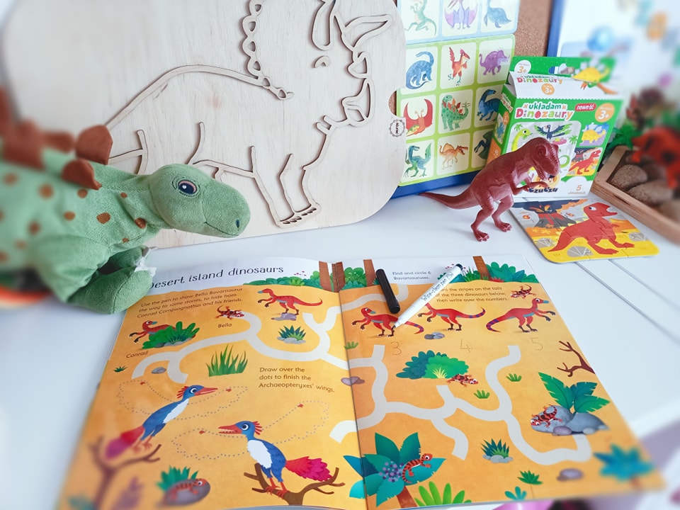 Książki dla dzieci o dinozaurach